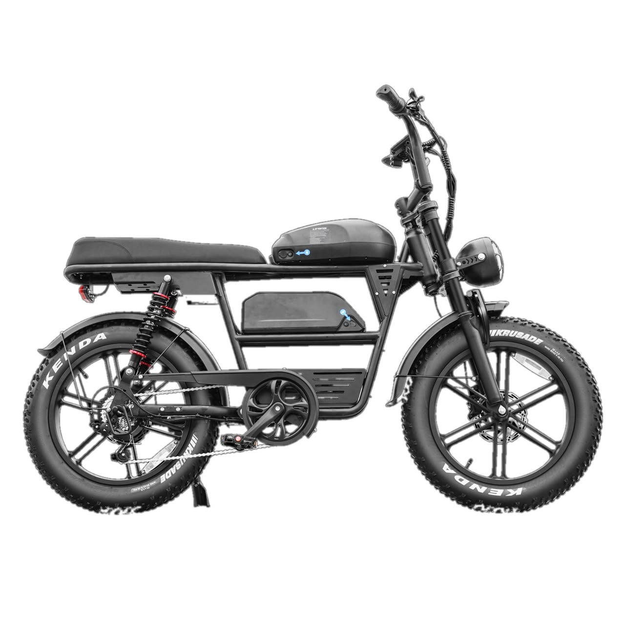 EB30 Fatbike met dubbele accu